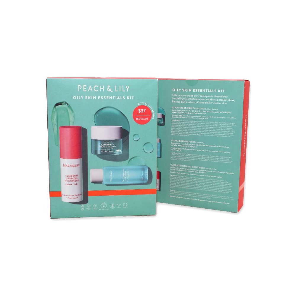 Peach & Lily Oily Skin Essentials Kits
